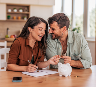 Hombre de negocios sonriendo
