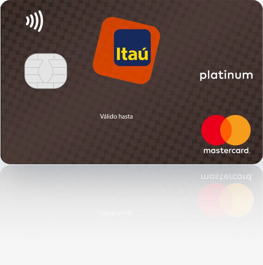 Tarjeta Mastercard Platinum Itau Show