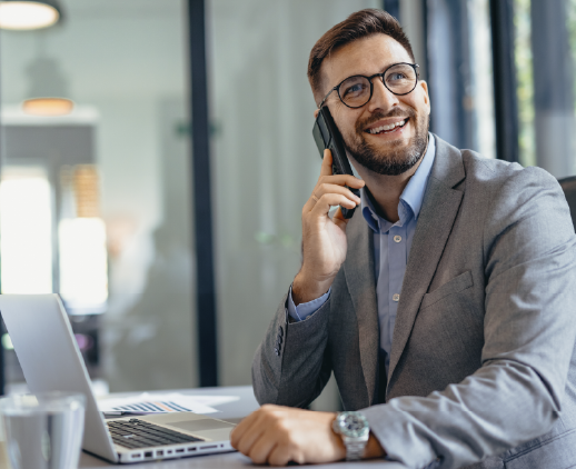 Imagen hombre cuenta corriente empresas