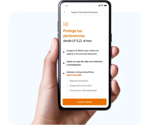 Contrata seguro en el celular